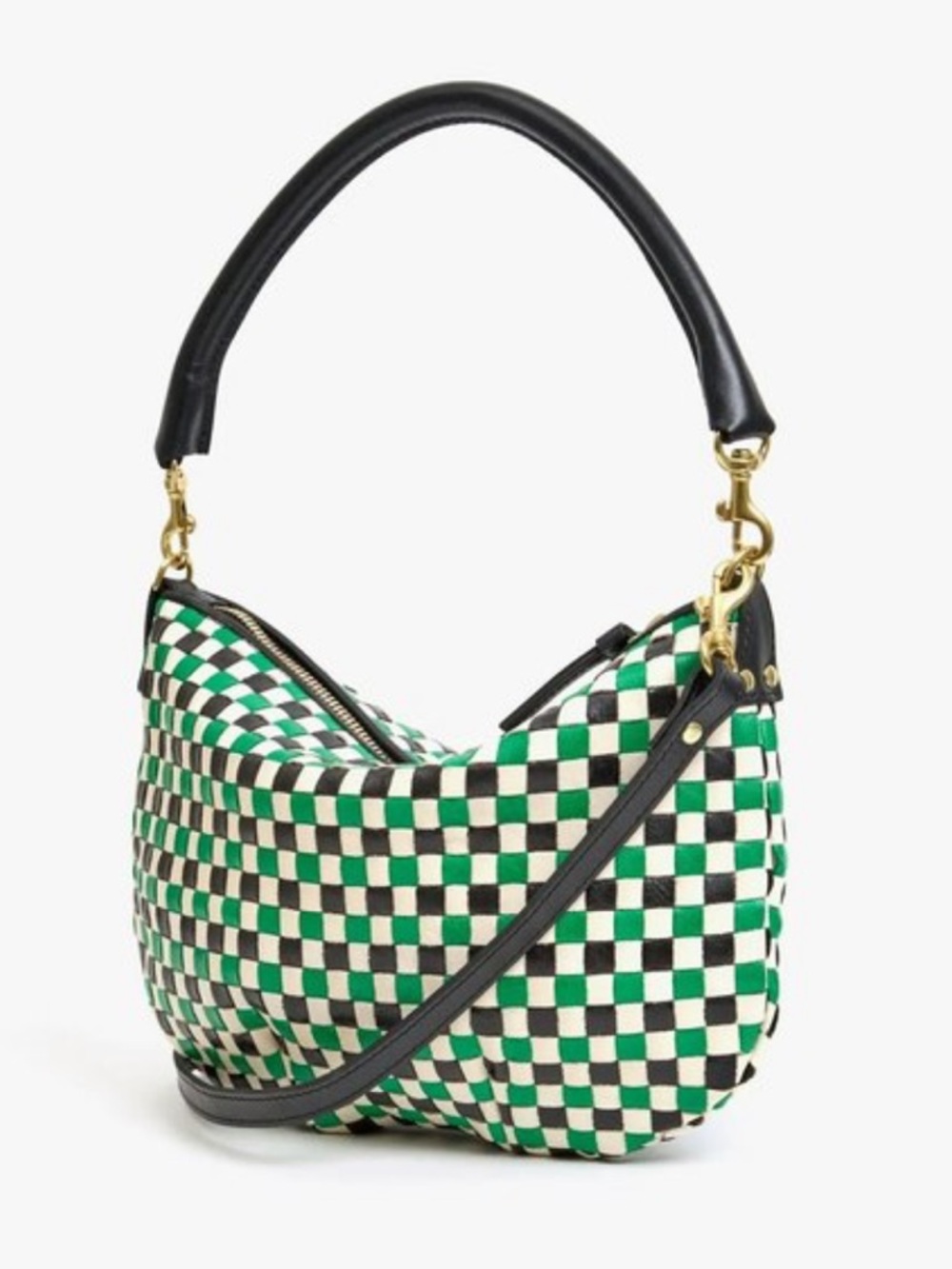 NWT CLARE V. petit moyen messenger bag in green apple - Picture 3 of 9